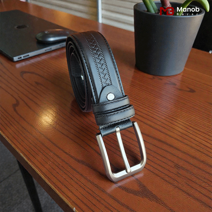 Men’s Formal Classic Leather Belt – MB011