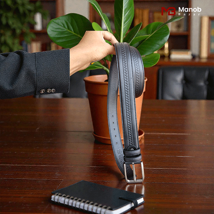 Men’s Formal Classic Leather Belt – MB011