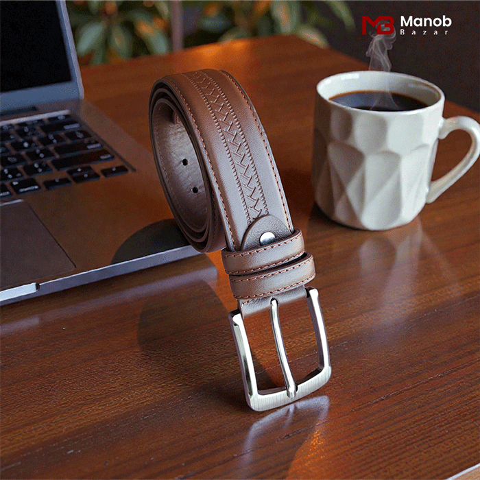 Men’s Formal Classic Leather Belt – MB011
