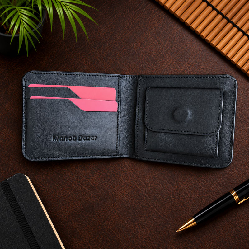 Elite Magnetic Leather Mini Wallet MW08