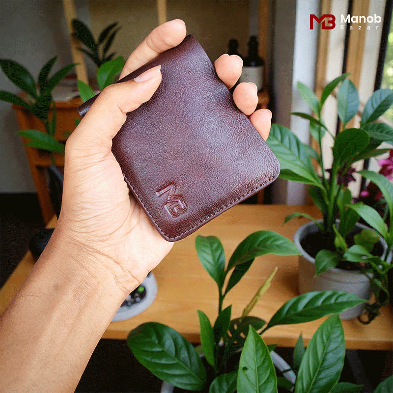 Elite Magnetic Leather Mini Wallet MW08
