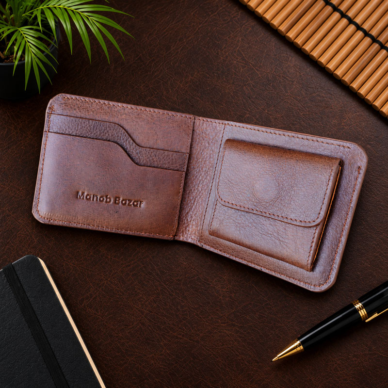 Elite Magnetic Leather Mini Wallet MW08