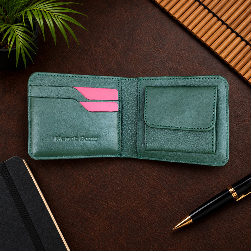 Elite Magnetic Leather Mini Wallet MW08