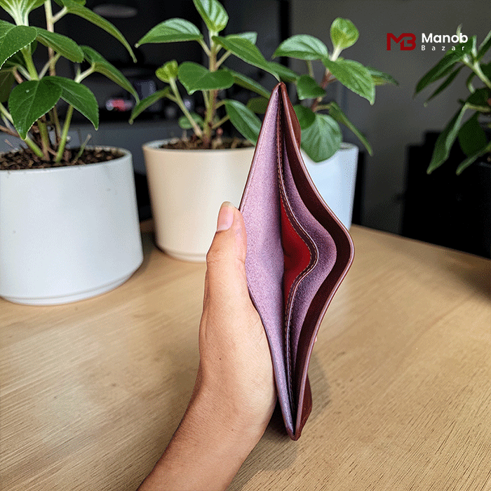 Ultra Slim Mini Leather Wallet MW09