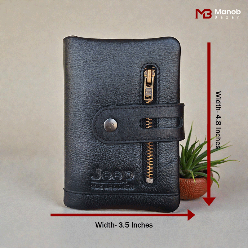 Multifunctional Leather Jeep Wallet MW11