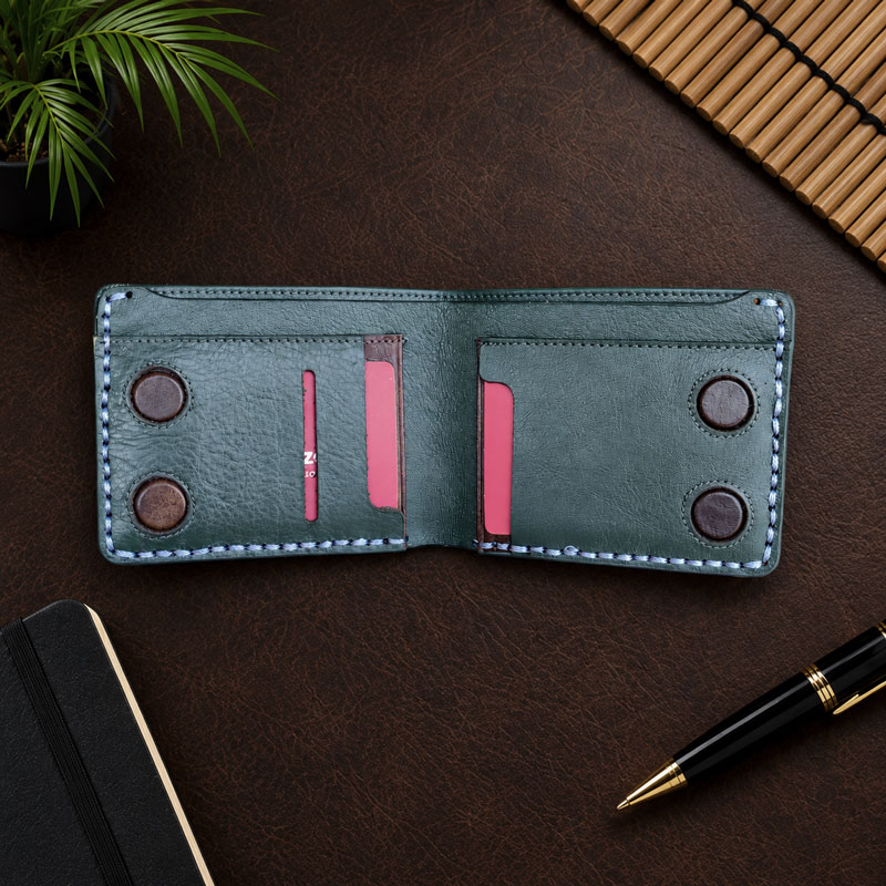 Valtor Slim Magnet Leather Wallet – MW12