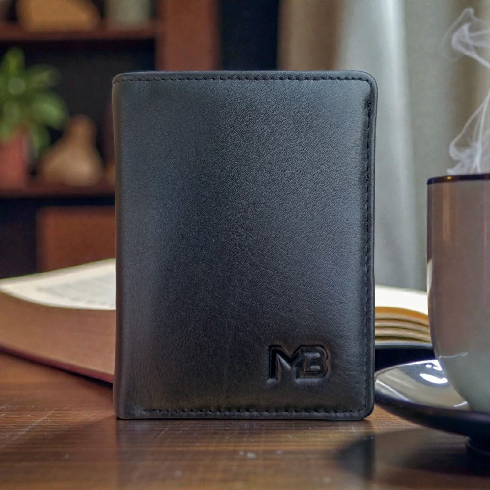 Classic Vertical Leather Wallet MW04
