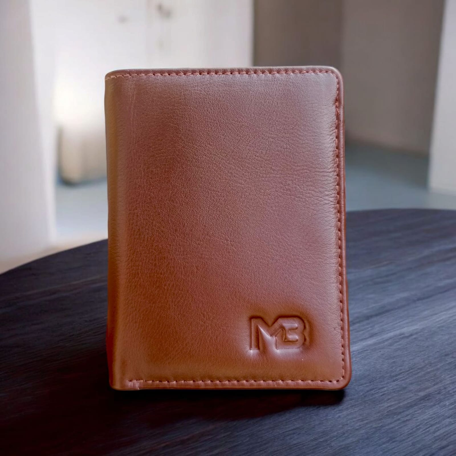 Classic Vertical Leather Wallet MW04