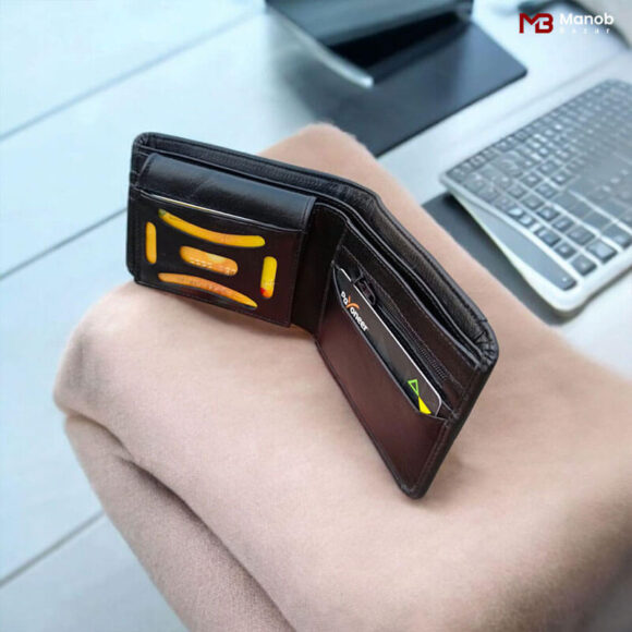 Modern Bifold Leather Wallet (MW27M) - Image 4