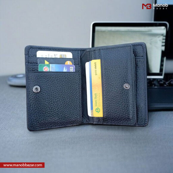 Classic Vertical Leather Wallet (MW31M) - Image 4