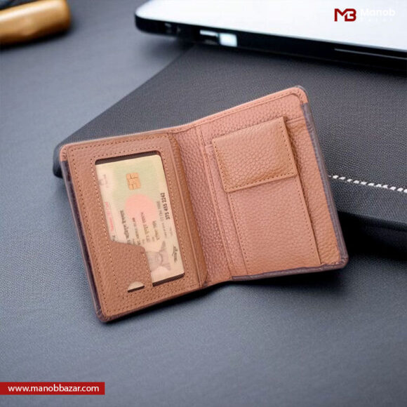 Classic Vertical Leather Wallet (MW31M) - Image 6