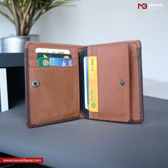 Classic Vertical Leather Wallet (MW31M) - Image 7